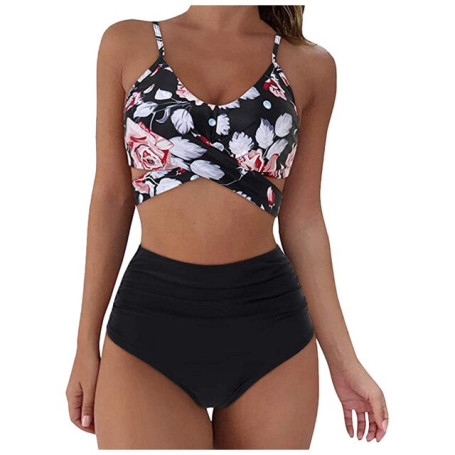 Swimwear Women High Waisted Swimsuit