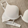 Pushup Deep Neckline Bras for Women Backless Invisible Lingerie Sexy Seamless Wireless Brassiere Half Cup Wedding Underwear