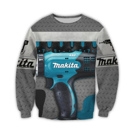 Fashion Men's Hoodie Beautiful Makita Tools 3D Fully Printed Autumn Zip Hoodie Unisex Harajuku Casual Street Sweatshirt  HY034