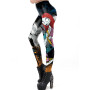 Fashion Zombie Series Legging For Women Push-up Fitness Leggins Pants Casual Halloween Party Trousers