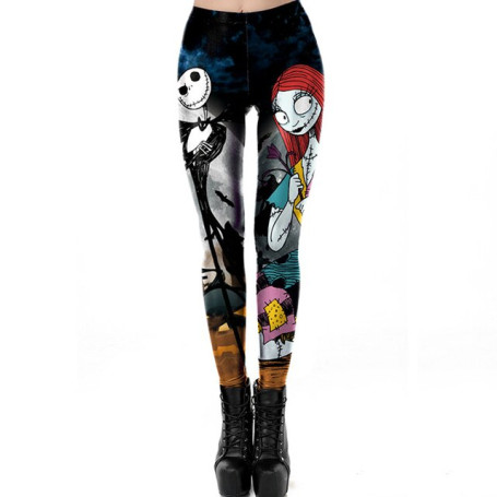 Fashion Zombie Series Legging For Women Push-up Fitness Leggins Pants Casual Halloween Party Trousers