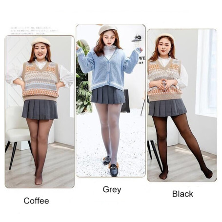 Leggings For Women Keep Warm Pants High-waist Female Thicken Pants Stretchy Women Leggings Big Size Skin-penetrating Pantyhose