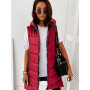 Sleeveless Puffer Jacket Women Hooded Cotton Padded Waistcoat Casual Streetwear Zipper Pocket Jacket Fashion Long Quilted Coat