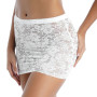 Women Stretchy Shirring Miniskirt Ladies Summer Mini Skirts Mid Waist Elastic Waistband Ruched Skirt for Party Nightclub