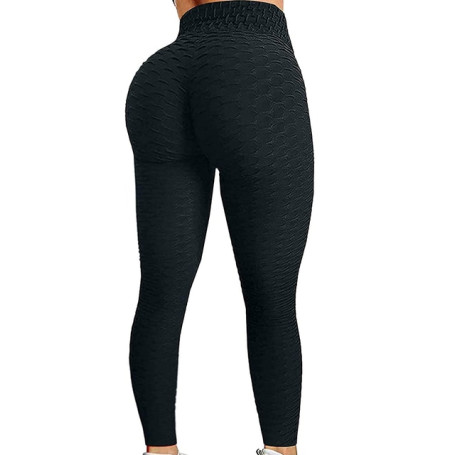 FCCEXIO 9 Colors New Fashion Jacquard High Waist Leggings Hot Sale Women Fitness Leggings PUSH UP Workout Booty Pants S-3XL