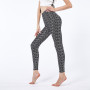 VISNXGI Women Leggings High Waist Dot Fitness Leggins Mujer High Stretch Sportswear Ladies Polyester Casual Printed Pattern Pant