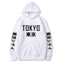 Japanese Hip Hop Hoody Harajuku Tokyo printing Men Women  Casual Pullover Sweatshirts Fashion Hot Hoodies Dropshipping