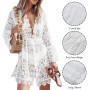 Sexy Woman Clothes Beach Outing Hollow Women's Beach Outlet  Bikini Swimsuit Beach Cover Up Women's Suit Dress