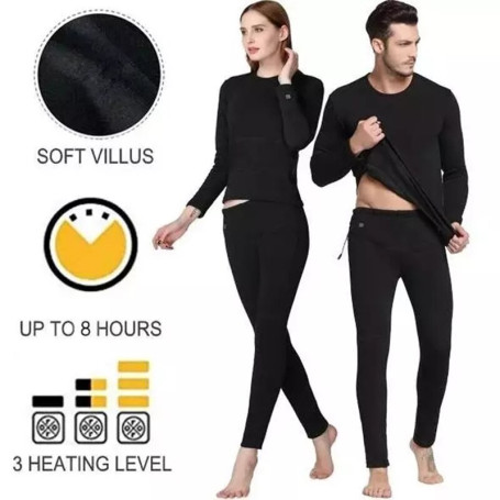 Self Heating Thermals Pants Usb Electric Heated Warm Pants Winter Warmer Heating Usb Electric Heated Pants Warm Men/women Winter