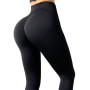 Seamless Knitted Fitness Leggings GYM Pants Women's High Waist and Hips Tight Peach Buttocks High Waist Nude Yoga Pants