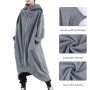 Women Long Sleeve Casual  Hooded Coats Winter Fleece Jackets Korean Sweatshirt Coat Loose Outwear Windbreakers M-5XL