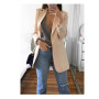 Blazer Women  New Ladies Professional Office Lapel Cardigan Temperament ropa mujer Suit Jacket Casual Lady coat  Solid coats