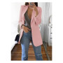 Blazer Women  New Ladies Professional Office Lapel Cardigan Temperament ropa mujer Suit Jacket Casual Lady coat  Solid coats
