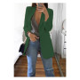 Blazer Women  New Ladies Professional Office Lapel Cardigan Temperament ropa mujer Suit Jacket Casual Lady coat  Solid coats