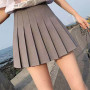 Autumn Korean Skirt Shorts Women High Waist Sexy Mini Skirt School Short Pleated Kawaii Japanese Pink Skirt Female Spring