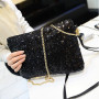 Women Ladies Glitter Sequins Wallet Sparkling Party Evening Envelope Clutch Bag Wallet Tote Purse High Quality