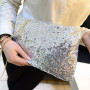 Women Ladies Glitter Sequins Wallet Sparkling Party Evening Envelope Clutch Bag Wallet Tote Purse High Quality