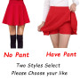 Black Skirts Women Large Size Tutu School Short Skirt Girl Spring Autumn Pleated Shorts Skirts Mini Saia High Waist Faldas Mujer