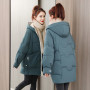 Winter Thick Women Jacket Fashion Kadies Down Cotton Parka Coat Women's Casual Loose Korean Style Outwear Ladies Hooded