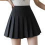 High Waist Pleated Skirt Women Sexy Mini Skirts Tennis Skirt Girl Y2k Skirt Korean Style White Black Skirt Faldas Jupe Kawaii