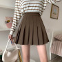 High Waist Pleated Skirt Women Sexy Mini Skirts Tennis Skirt Girl Y2k Skirt Korean Style White Black Skirt Faldas Jupe Kawaii