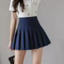 High Waist Pleated Skirt Women Sexy Mini Skirts Tennis Skirt Girl Y2k Skirt Korean Style White Black Skirt Faldas Jupe Kawaii