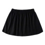 False Skirt Tail Blouse Hem Shirt Extender Women Short Petticoat Underskirt Mini Skirt Korean Fashion Black White Micro Skirt