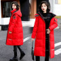 Winter Coat Women  Winter Jacket Women Puffer Jacket  Winter New Korean Style Long Ladies Over-the-knee Cotton Parkas Jacket