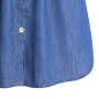 Women Denim False Hem Layering Fake Top Lower Sweep Skirt Half Shirt Extenders