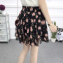 Floral Mini Skirt Women's High Waist Elastic Short Skirt Women Skirt Women's Skirt Lovely Girls Summer Women's Clothing