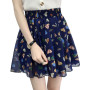 Floral Mini Skirt Women's High Waist Elastic Short Skirt Women Skirt Women's Skirt Lovely Girls Summer Women's Clothing