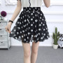 Floral A Line Mini Skirts Women Korean Style Fashion Summer New High-Waist All-mach Elegant Female Clothes Simple Short Skirts