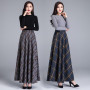 Plaid A- line Women's Autumn Winter Large Size Women's Clothing Woman Skirts Mujer Faldas Saias Mulher