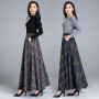 Plaid A- line Women's Autumn Winter Large Size Women's Clothing Woman Skirts Mujer Faldas Saias Mulher