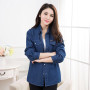 Blouse Women Shirt Denim Shirt Women's Spring  Autumn Clothing Long Sleeve Shirt Coat Blusas Ropa De Mujer