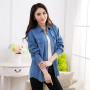 Blouse Women Shirt Denim Shirt Women's Spring  Autumn Clothing Long Sleeve Shirt Coat Blusas Ropa De Mujer