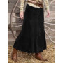 High Waist Corduroy Skirts Autumn A-Line Skirt Female Solid Faldas Saia Casual Jupe Elegant Casual Vintage Loose Dress