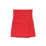 Neploe New Arrival Japanese Mujer Faldas Summer Slit Denim Skirt High Waist Button Slim Culottes Solid Fashion Mini Jupes