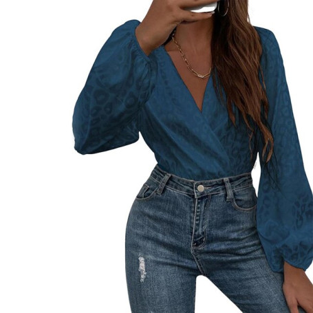 Female Fashion Party Bodysuit Tops Women Leopard Print Patchwork Long Sleeve Tight Romper Jumpsuits Streetwear Female S-XL