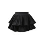 Ezgaga Korean Fashion Sexy Pleated Skirts Women Solid High Waist All-Match Summer New Culottes Mini Cupcake Skirts Faldas Mujer