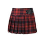 Japanese Style Kawaii Plaid Pleated Skirt Korean Preppy Harajuku Vintage High Waist Mini Skirt School Uniform E-girl Streetwear