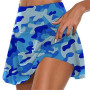 Women Camouflage Skirt Shorts High Waist Jogger Short Pant Sports Fitness Short Sexy Casual Printed Skirt