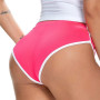 Casual Women's Fitness Yoga Shorts High Waist Quick Dry Skinny Bike Shorts Tight Short Solid Color Slim Sport Shorts