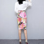 Women's Pencil skirt New Cartoon Mouse High Waist Slim Skirts Young Girl Large Size Japan Female Falda