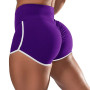New European and American Foreign Trade Women's Large Sexy Solid High Waist Sports Running Tight Hip Lifting Shorts