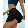 Running Shorts Women 2 In 1 Marathon Quick Dry Shorts Gym Loose Sport Shorts Breathable Shorts DK461