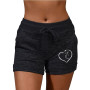 Women's Shorts Fast Drying Casual Sports Fitness Breathable Loose Pants High Waist Drawstring Shorts