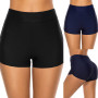 High Waist Swim Shorts For Women Bottoms Beach Wear Bikini Bottom Tankini Shorts