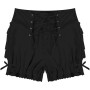 Women's Boxer Shorts Medieval Costume Tiered Ruffle Petti pants Lace Trim Bloomers Lounge Booty Pumpkin Lace-Up Shorts
