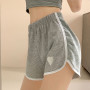 Women Sportswear Solid Color Loose Short Pants Casual Fashion Shorts